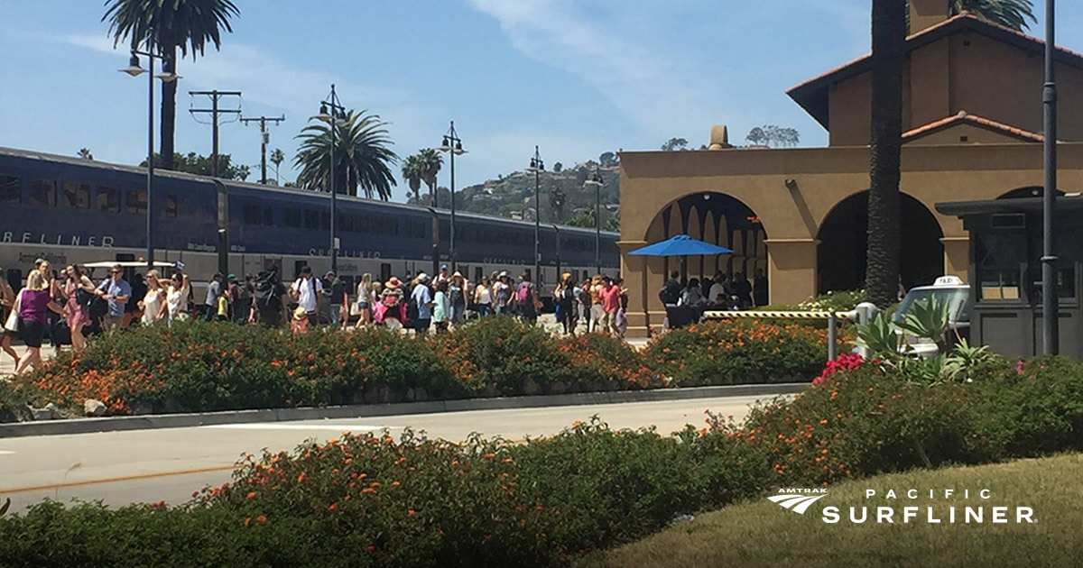 Riding at Peak Travel Times Pacific Surfliner